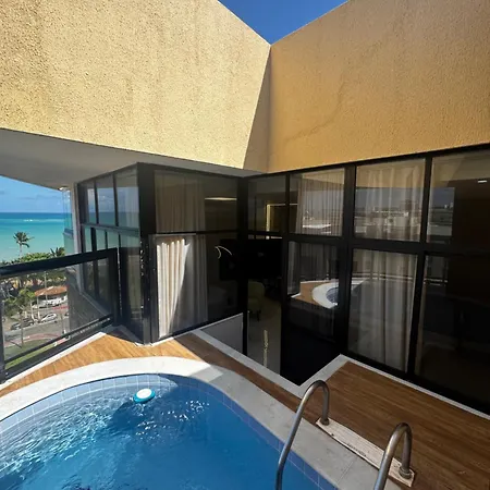Cobertura Com Dois Quartos - Piscina Privativa- Beira Mar Maceio  Exterior photo