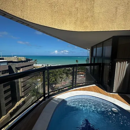 Cobertura Com Dois Quartos - Piscina Privativa- Beira Mar Maceio  Exterior photo